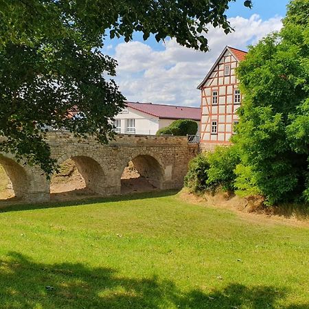 Ferienwohnungen An Der Schlossruine Herbsleben Esterno foto