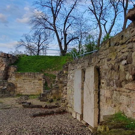 Ferienwohnungen An Der Schlossruine Herbsleben Esterno foto